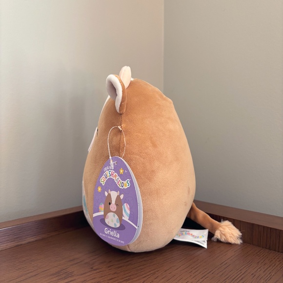 NWT Squishmallows 7.5" Griella the Cow (No Bow) Easter 2023 - Picture 4 of 7